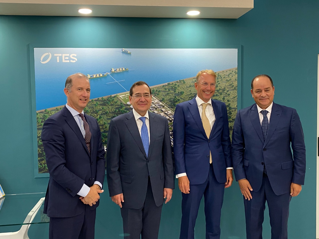 مع رئيس شركة شيفرون