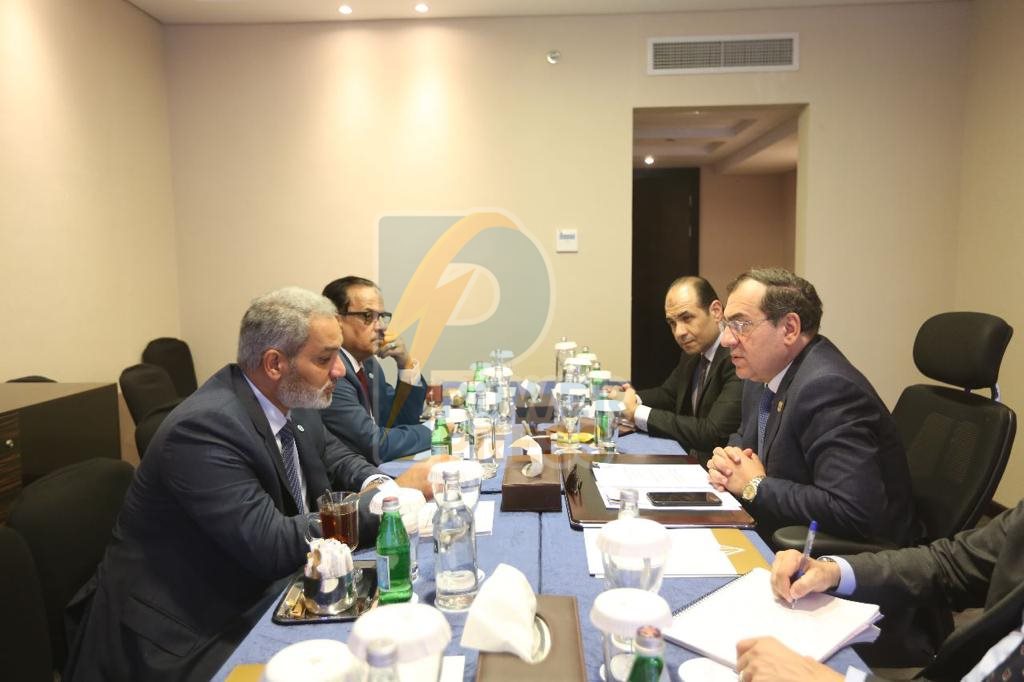 وزير البترول ووفد منظمة اوبك