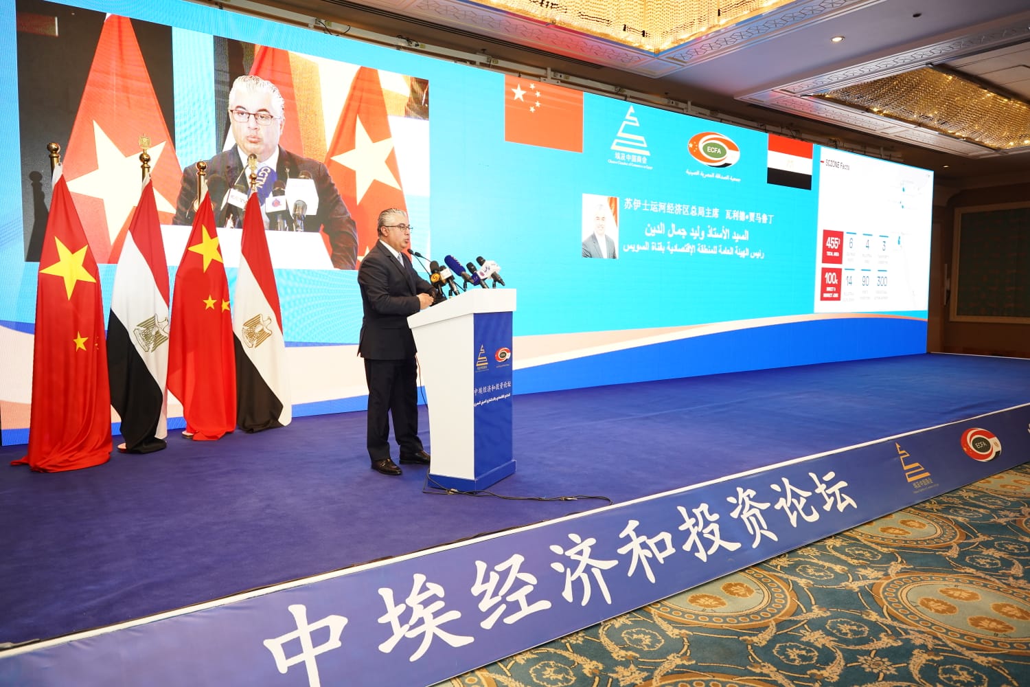 خلال مشاركة وليد جمال بالمنتدي